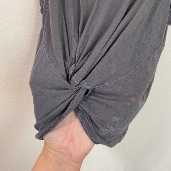 Lululemon Breeze Through Twist Tank Gray - Picture 3 of 6